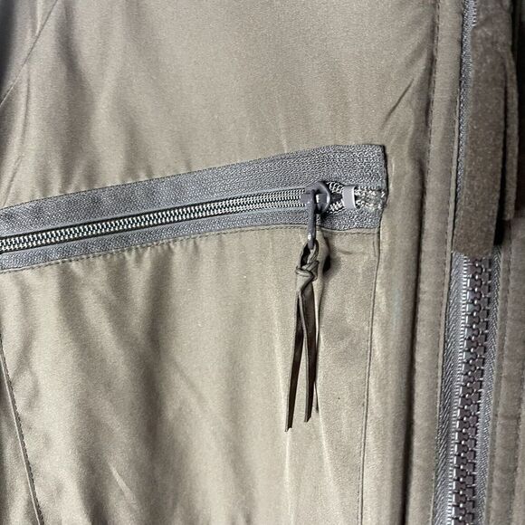 Gamehide REVERSABLE Jacket Men Size L Brown pocket Coat Bomber Style Hunting - Picture 9 of 9